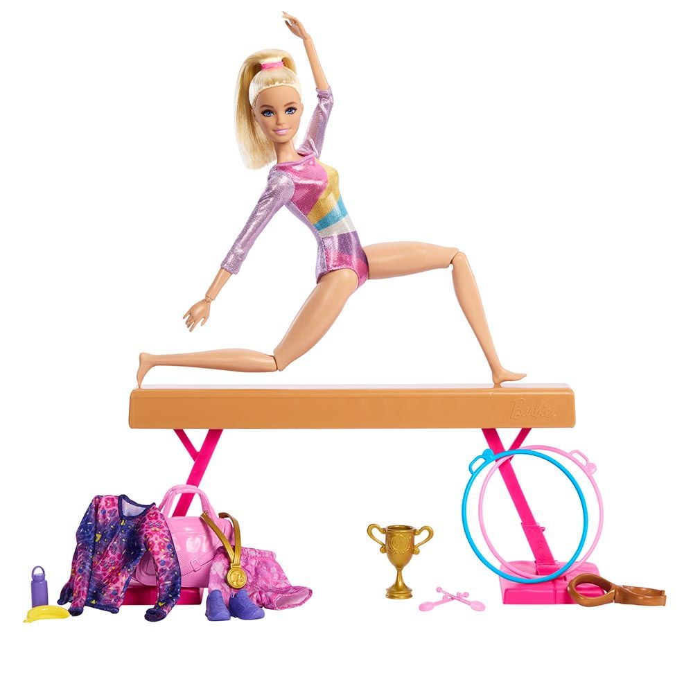 Barbie - Gymnastics Playset