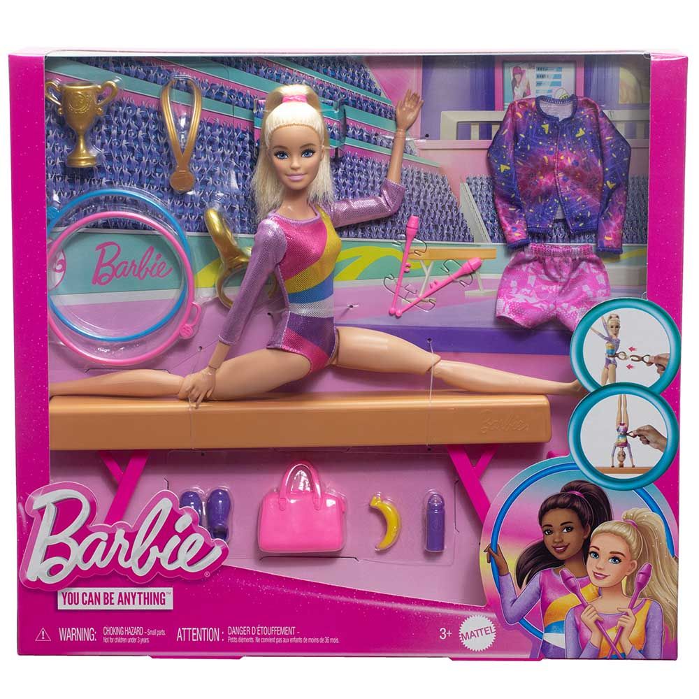 Barbie - Gymnastics Playset