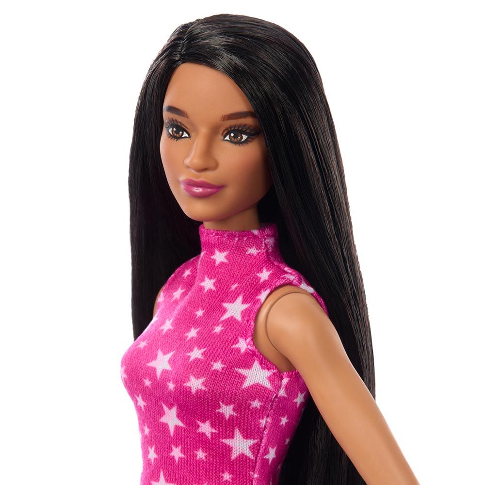 Barbie - Fashionistas Doll - Rock Pink And Metallic