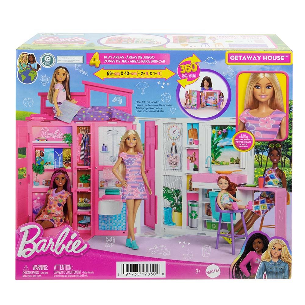 Barbie - House With Doll Playset