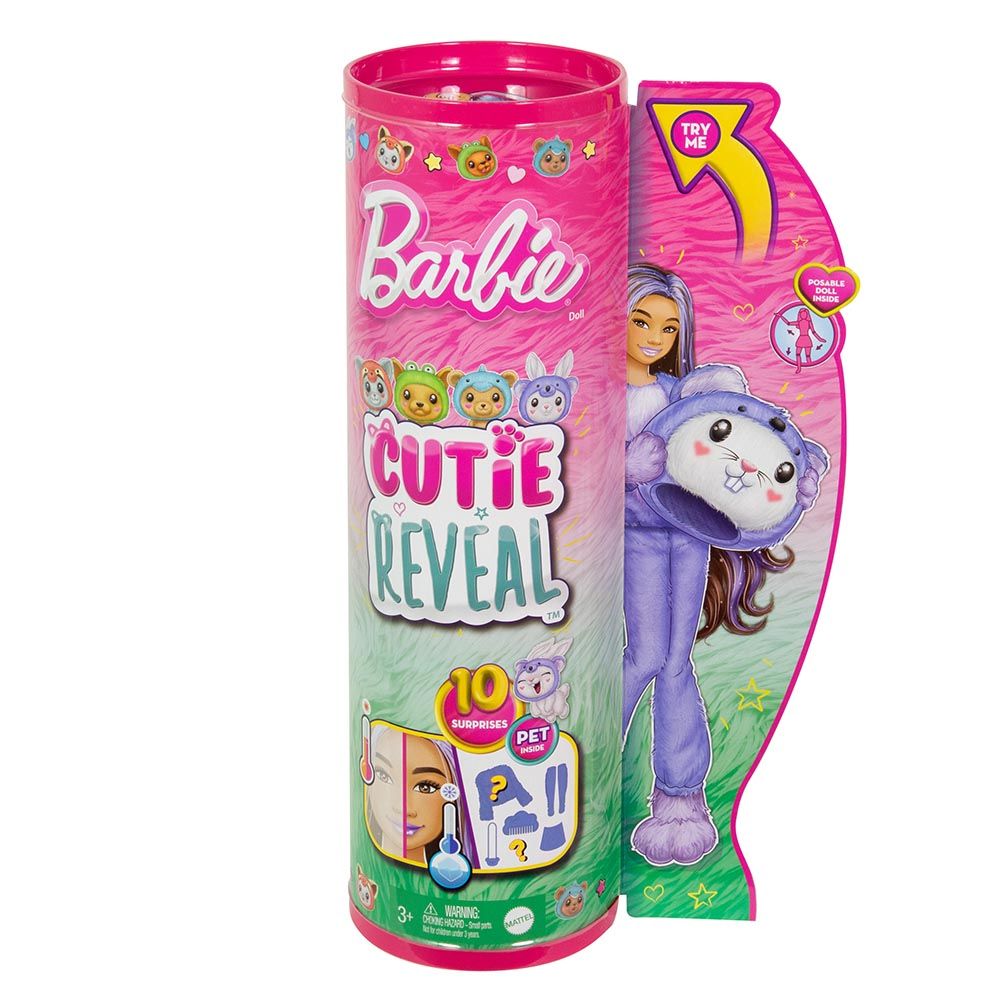 Barbie - ️ Cutie Reveal Costume Cuties Series - Bunny In Koala