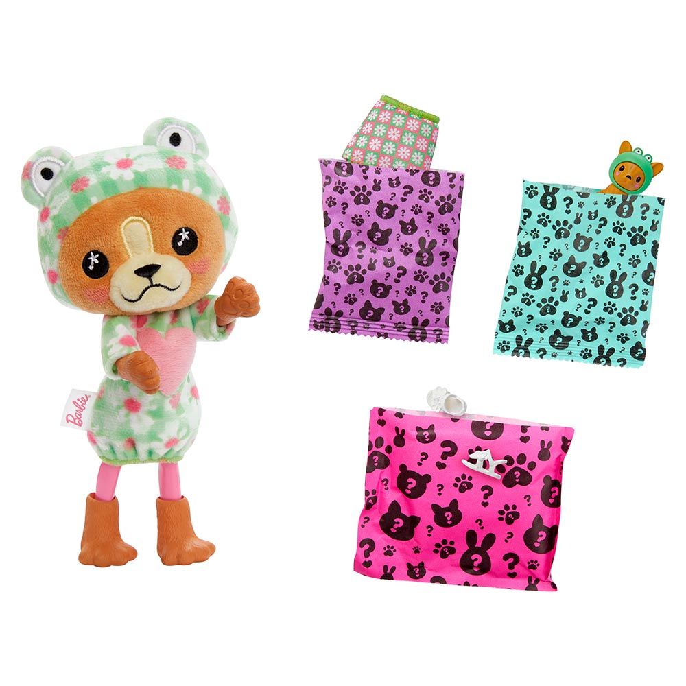 Barbie - Chelsea Cutie Reveal Costume Cuties Series - Dog In Frog