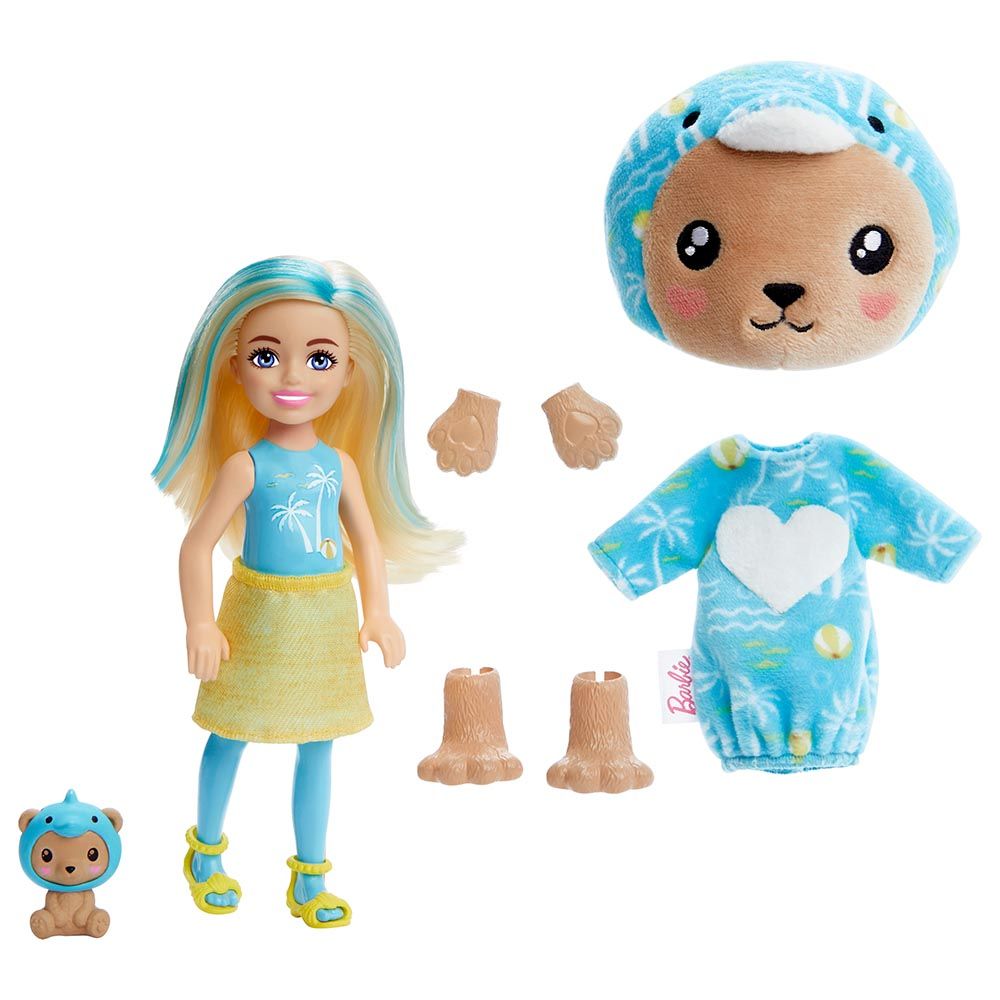 Barbie - Chelsea Cutie Reveal Costume Cuties Series - Teddy Dolphin