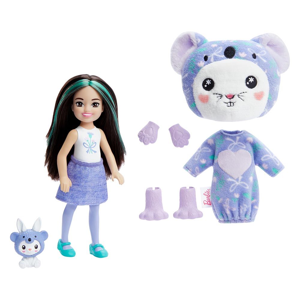 Barbie - Chelsea Cutie Reveal Costume Cuties Series - Bunny In Koala