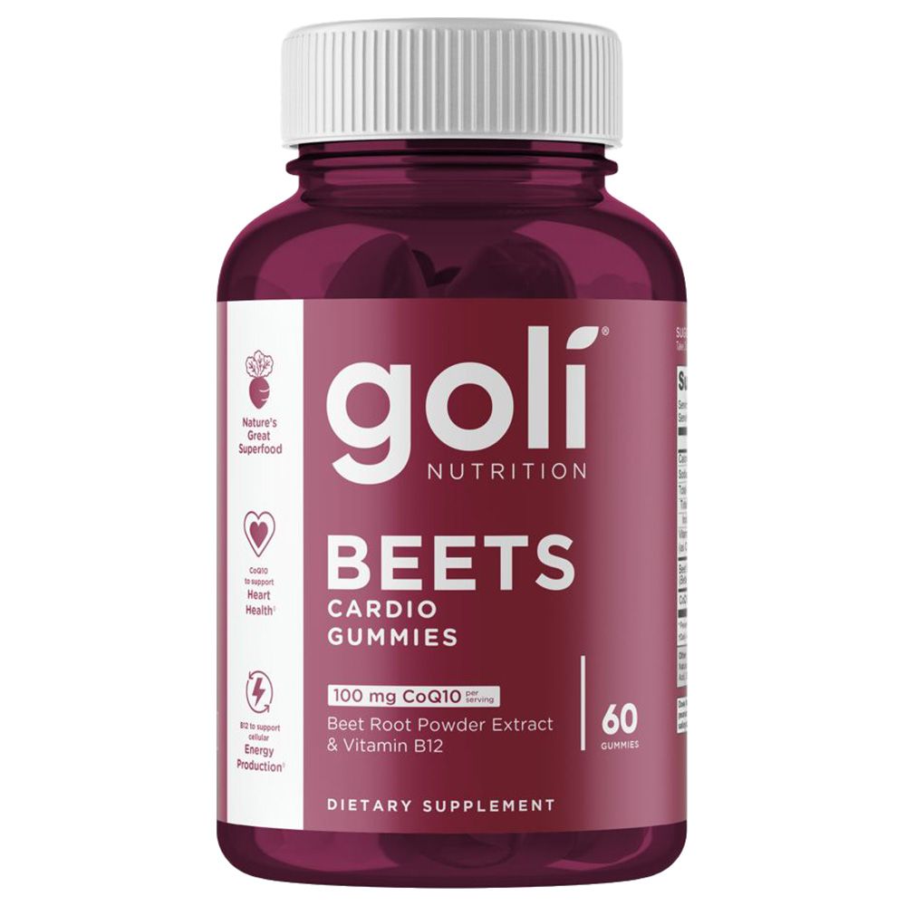 Goli - Beets Cardio Gummies - 150 g - 60's