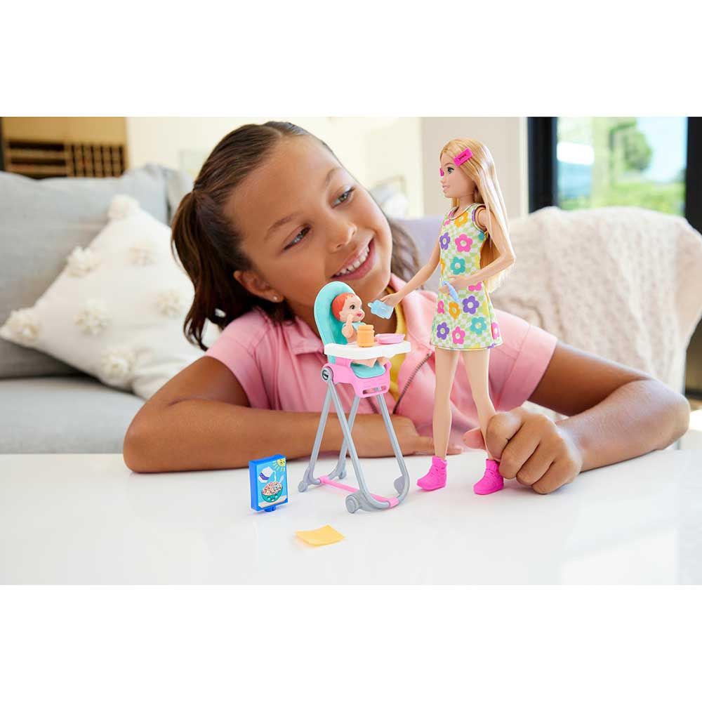 Barbie - Skipper Babysitters Doll And Playset