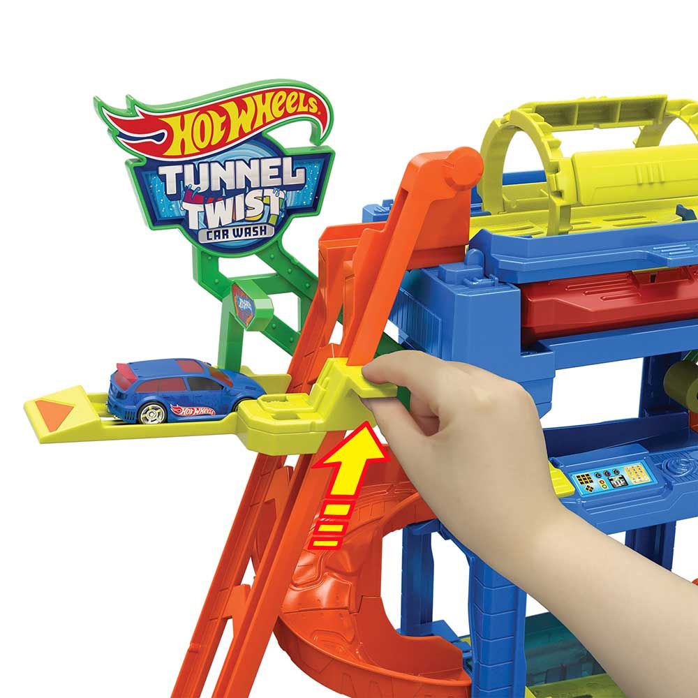 Hot Wheels - City Ecl Car Wash Playset