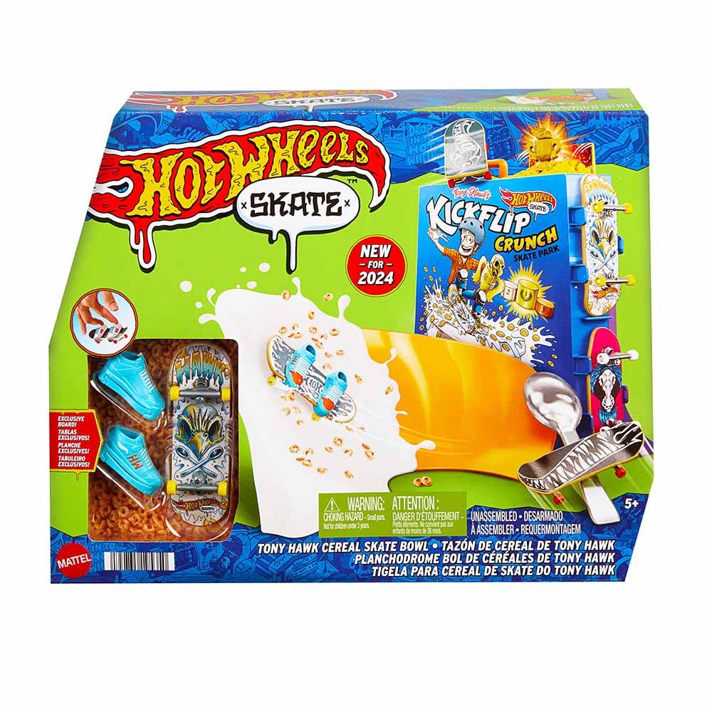 Hot Wheels - Tony Hawk Cereal Skate Park