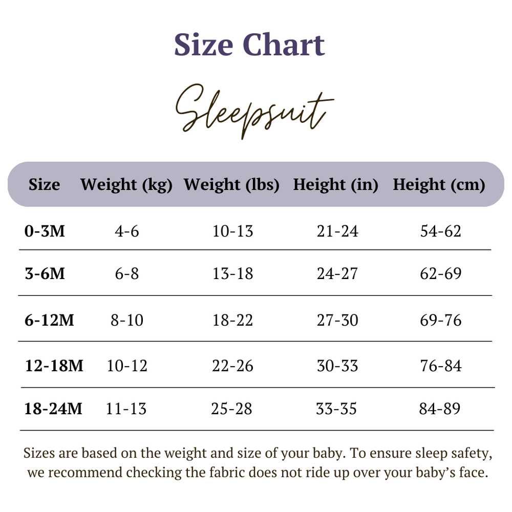 Hushabye - Organic Bamboo Sleepsuit - Lilac