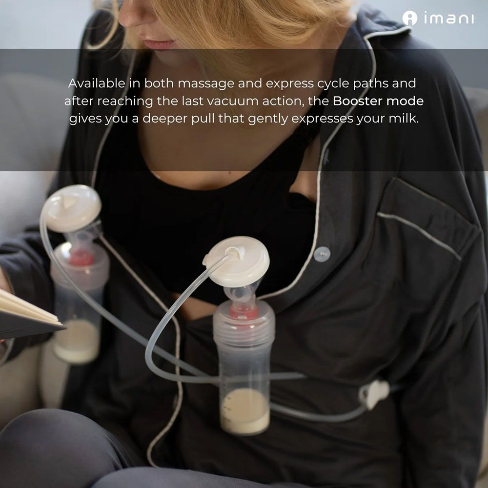 Imani - i1 Plus Wearable Electric Breast Pump - White