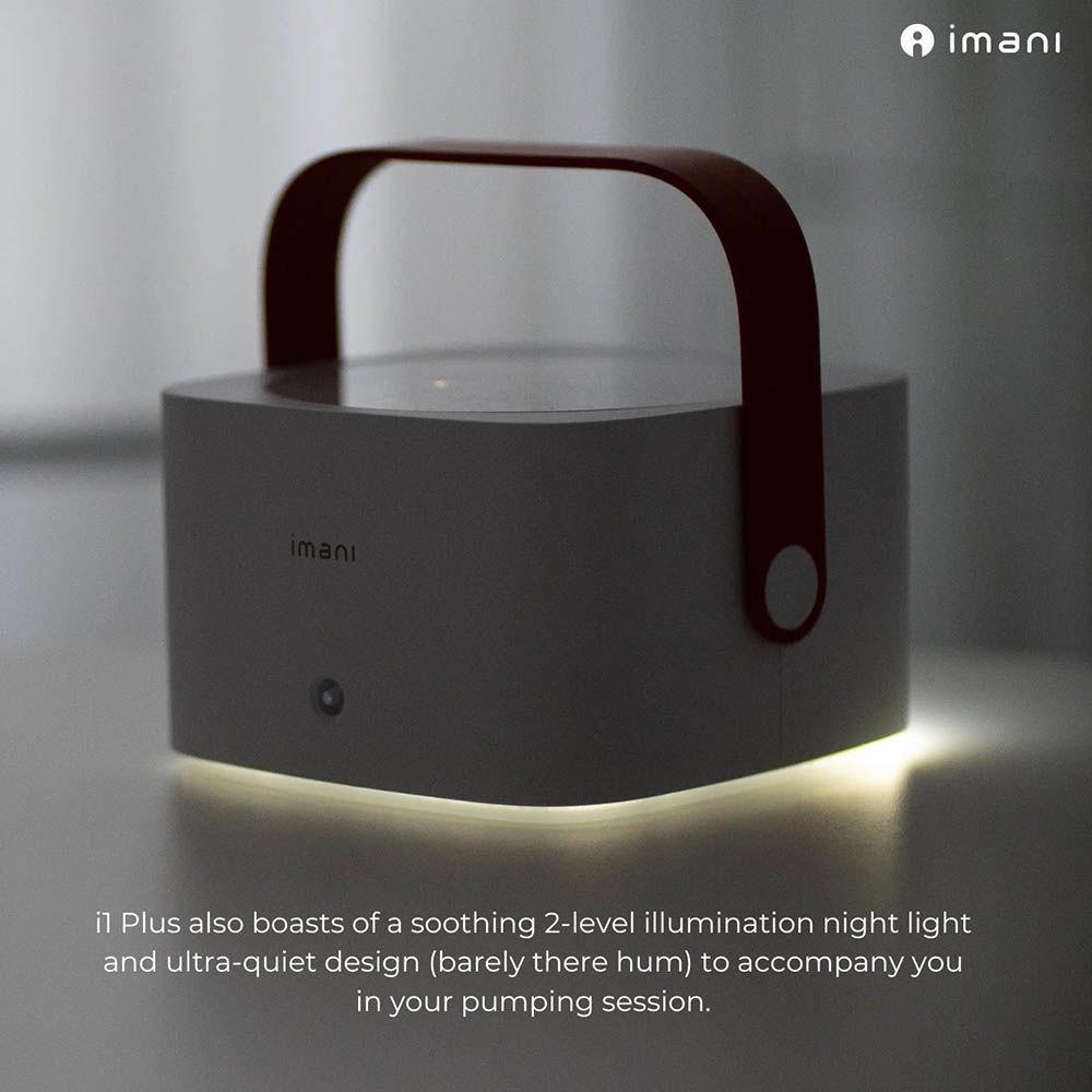 Imani - i1 Plus Wearable Electric Breast Pump - White