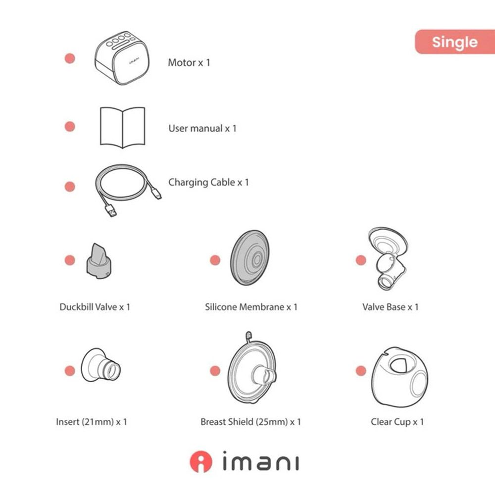 Imani - i2 Plus Wearable Electric Breast Pump