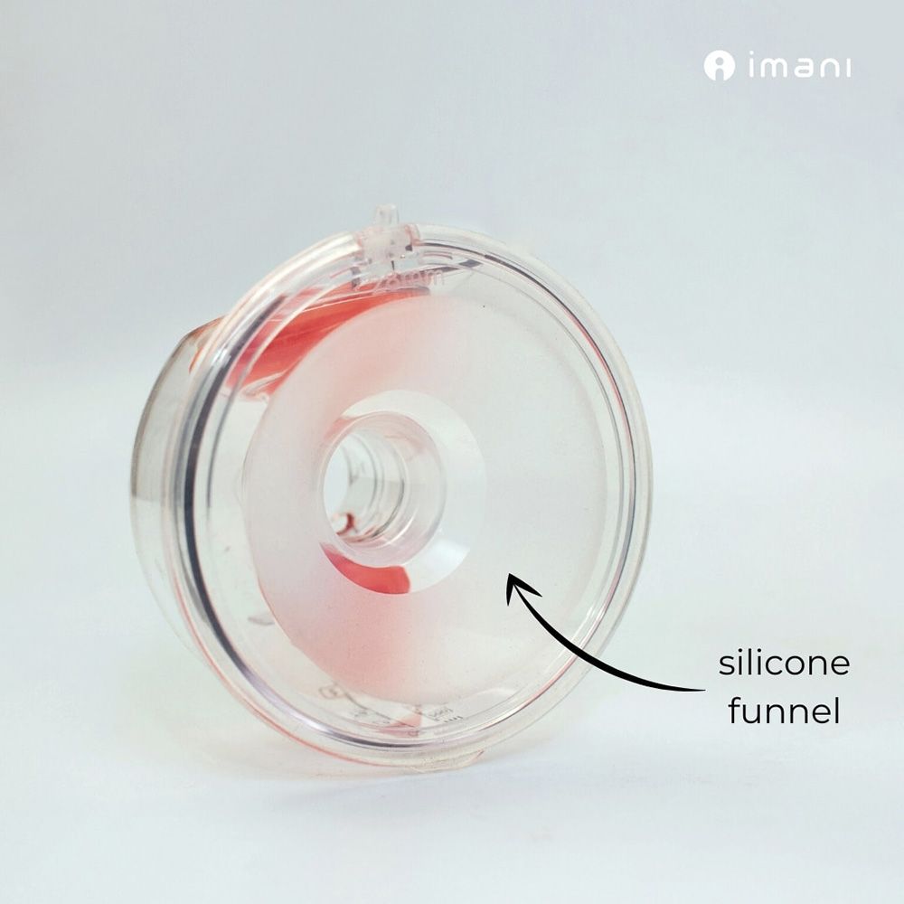 Imani - Breast Pump Replacement Funnel Silicone - Clear