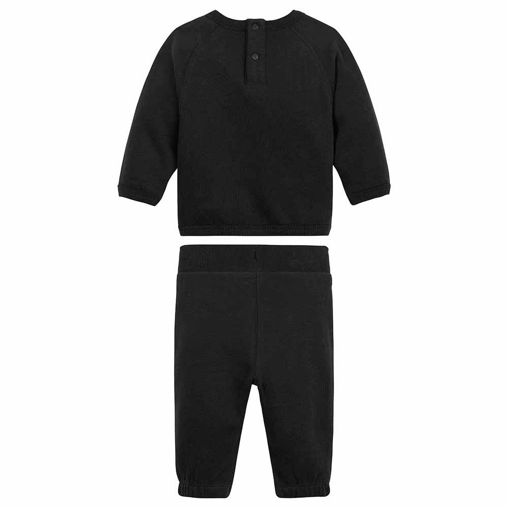 Calvin Klein - 2pc-Set - CK Logo Sweatshirt & Joggers - Black