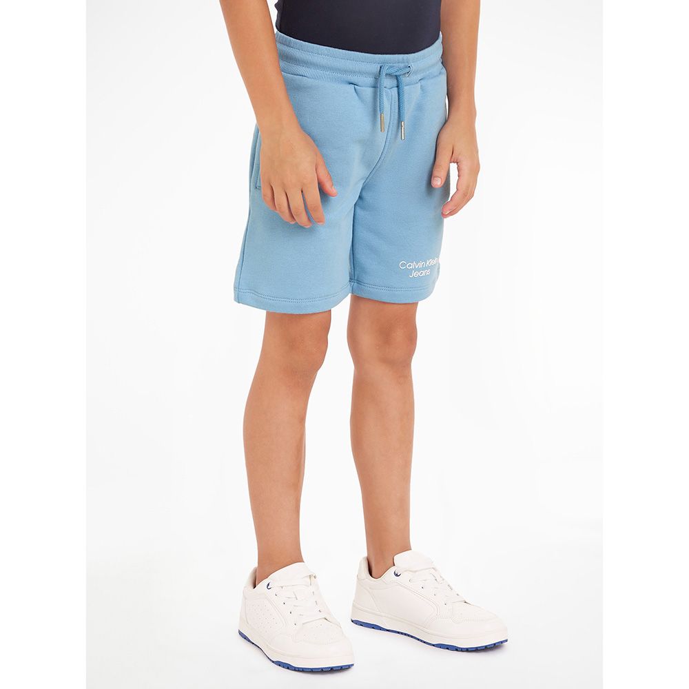 Calvin Klein - Logo Design Shorts - Blue