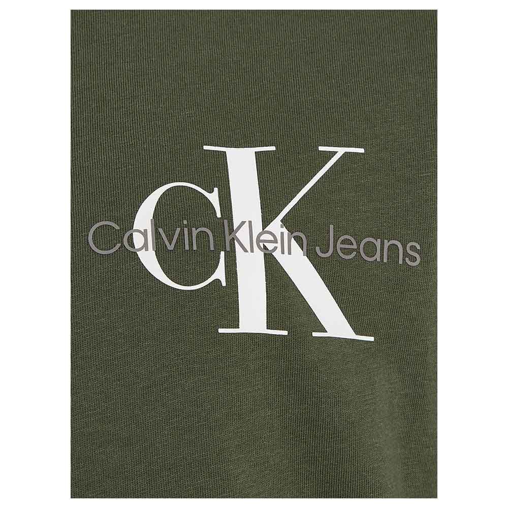 Calvin Klein - Boys Monogram Long Sleeves T-Shirt - Thyme