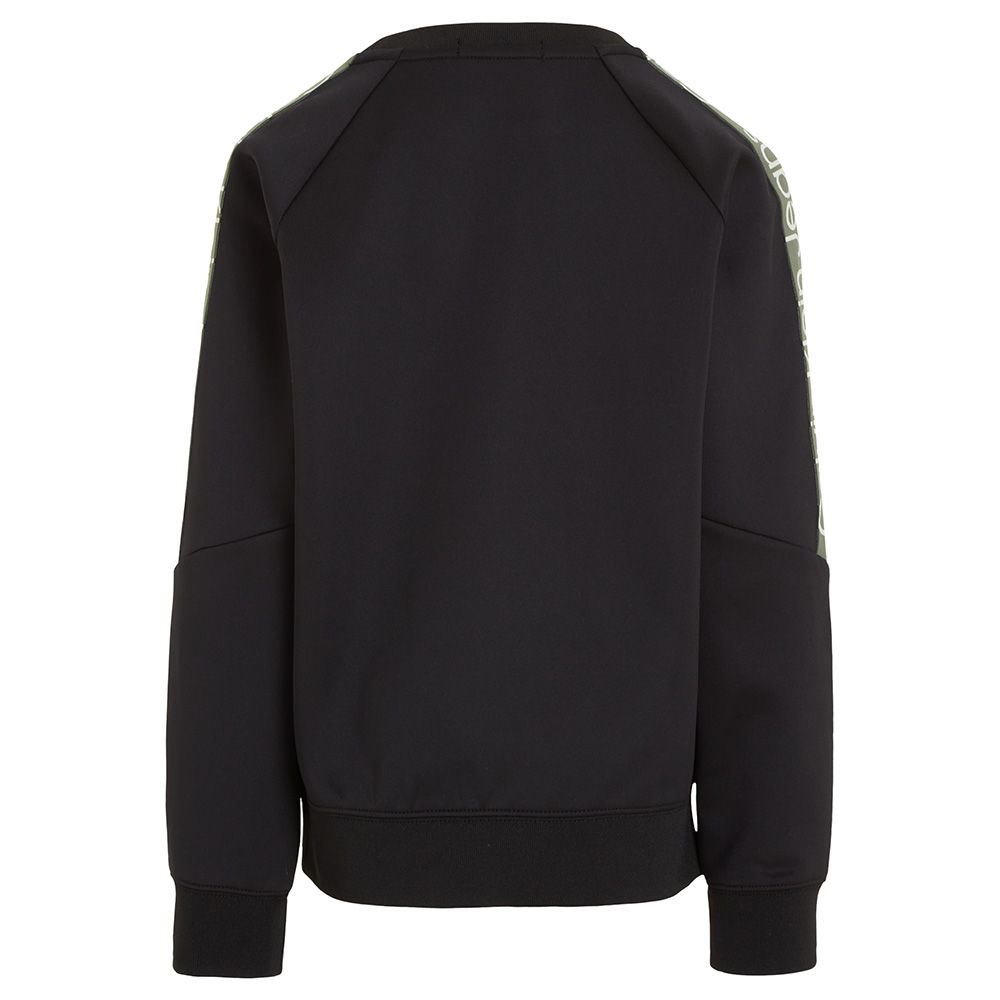 Calvin Klein - Ck Tape Crewneck Sweatshirt - Black