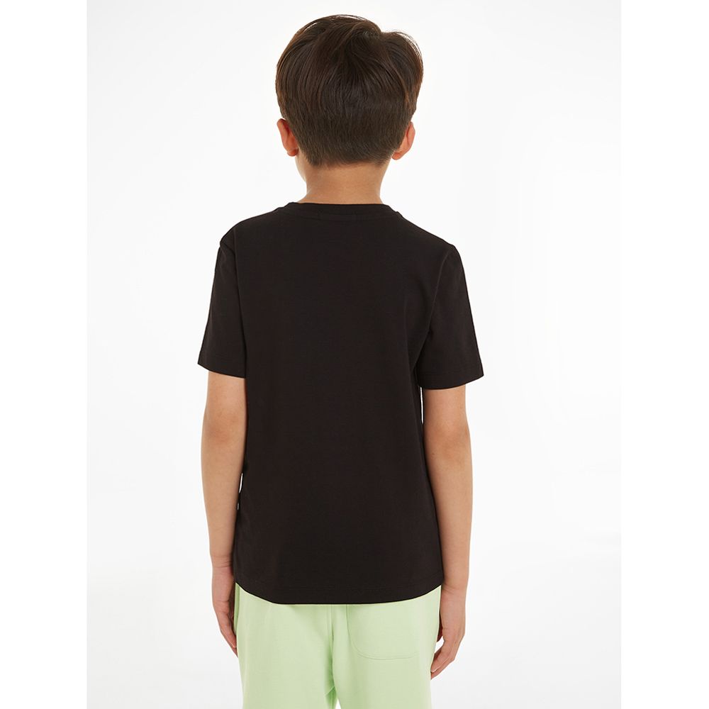 Calvin Klein - Second Skin Print Short Sleeve T-Shirt - Black