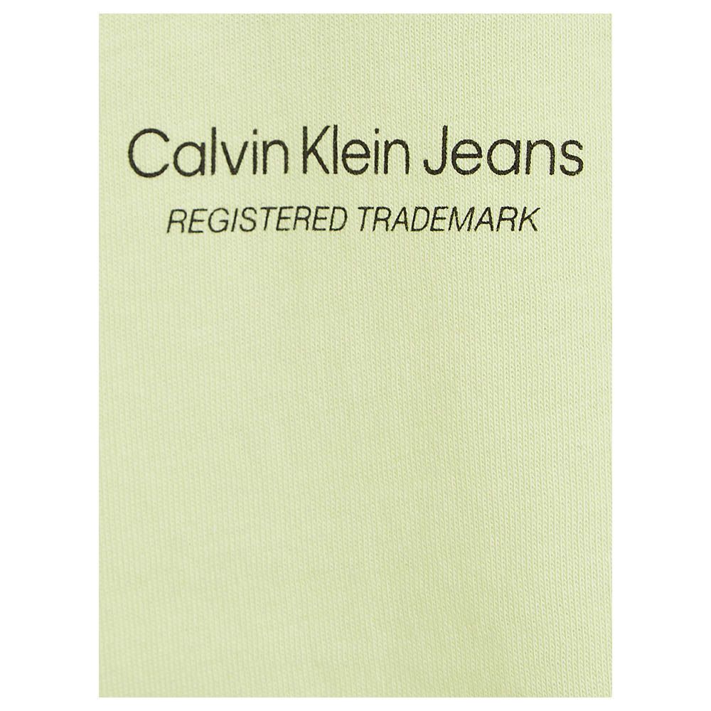 Calvin Klein - Pixel Logo Relaxed Short Sleeve T-Shirt - Green