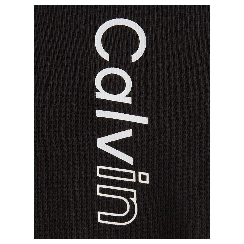 Calvin Klein - Logo Design Relaxed Shor Sleeves T-Shirt - Black