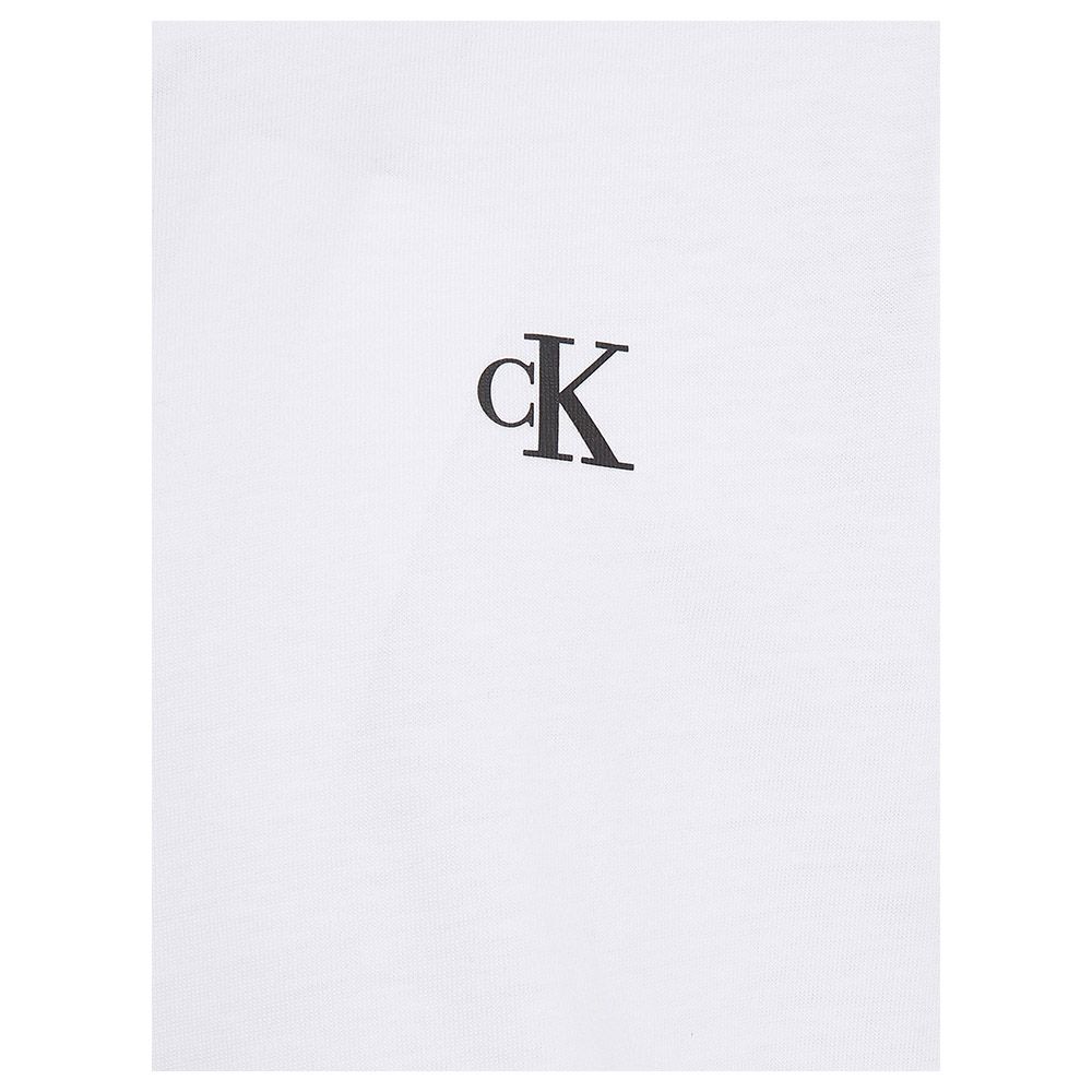 Calvin Klein - 2pc-Set - Monogram Logo Design T-Shirt - Pink