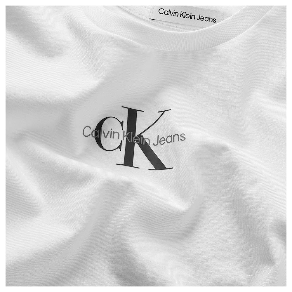 Calvin Klein - Short Sleeves Monogram T-Shirt - White