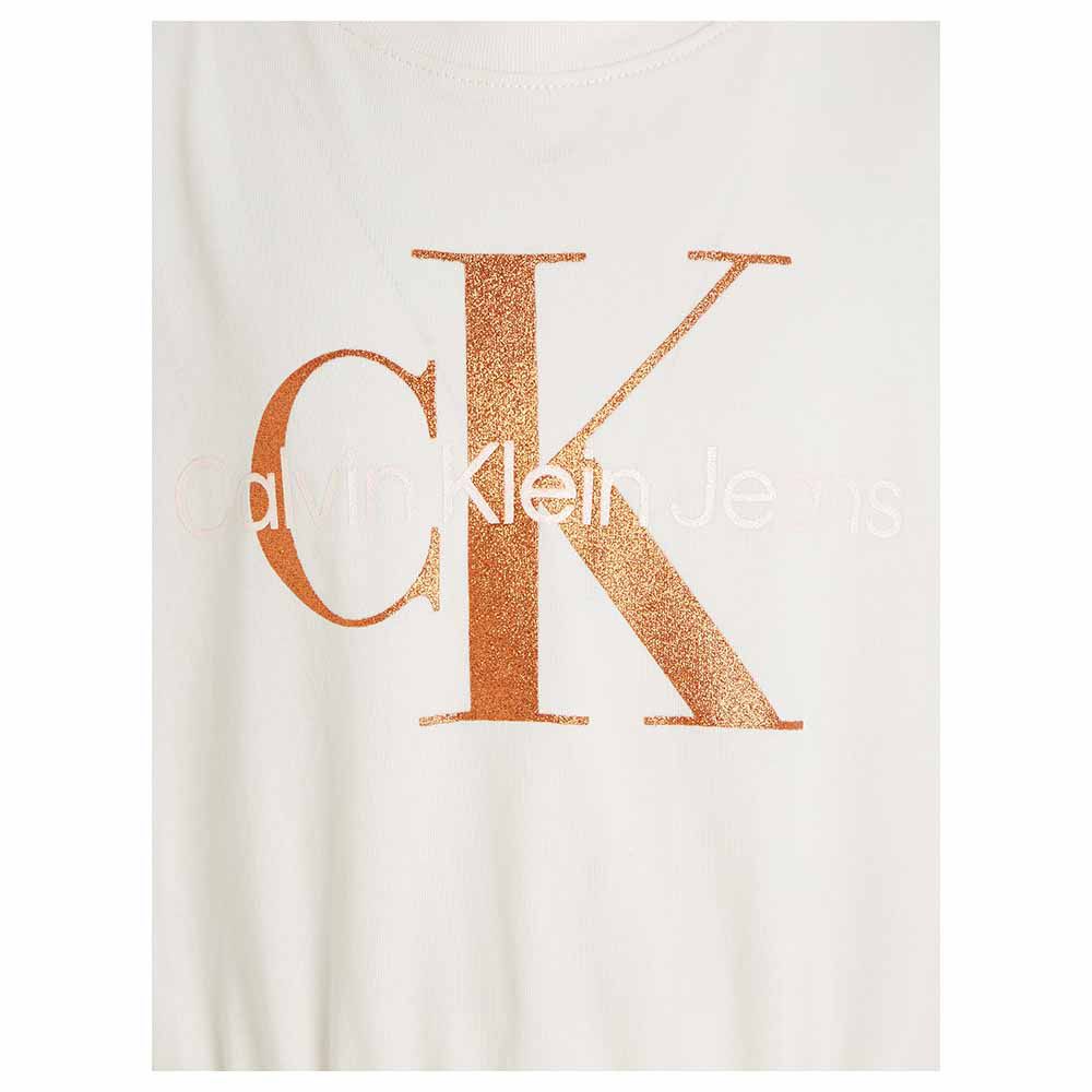 Calvin Klein - Bronze Monogram T-Shirt - Ivory