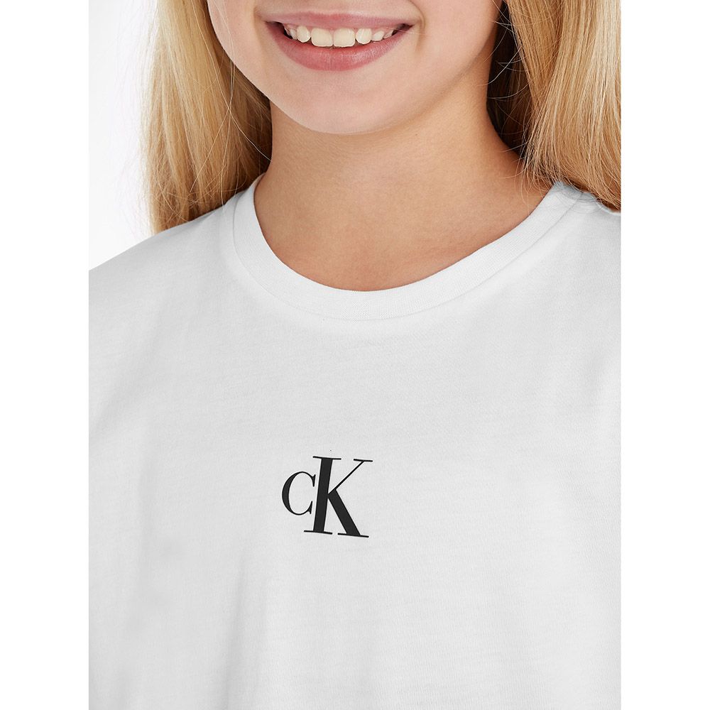 Calvin Klein - CK Logo Boxy T-Shirt - White