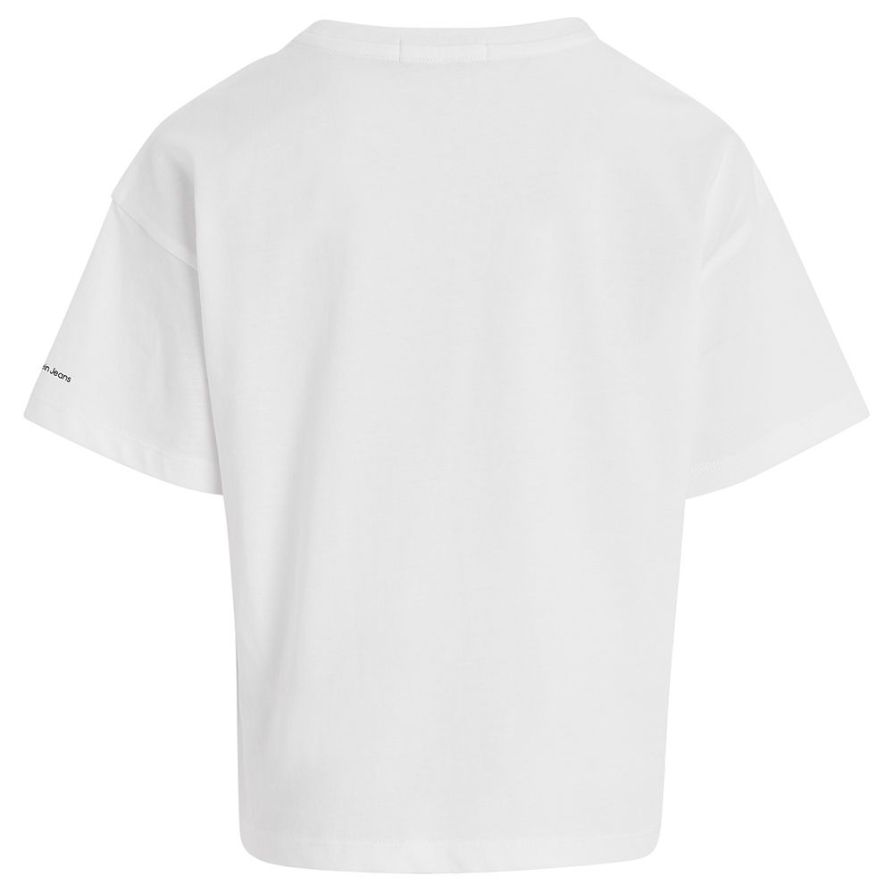 Calvin Klein - CK Logo Boxy T-Shirt - White