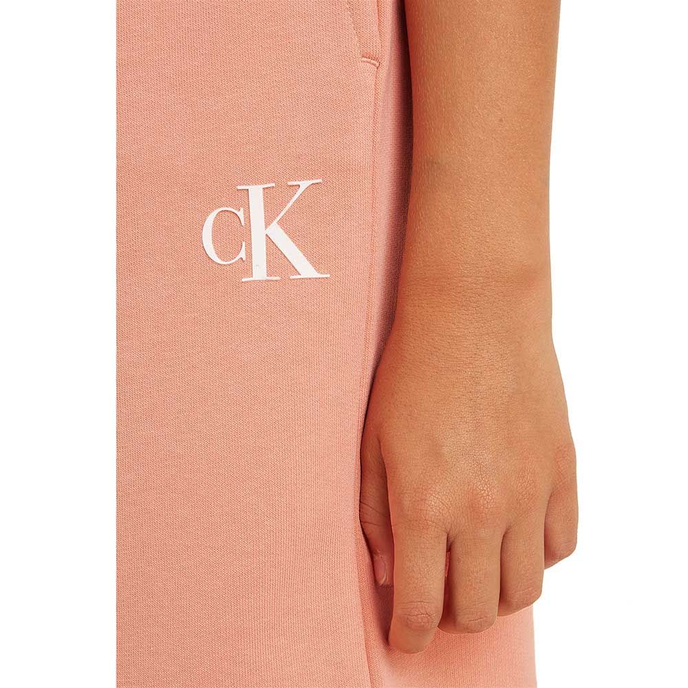 Calvin Klein - Ck Logo Culotte Sweatpants - Pink