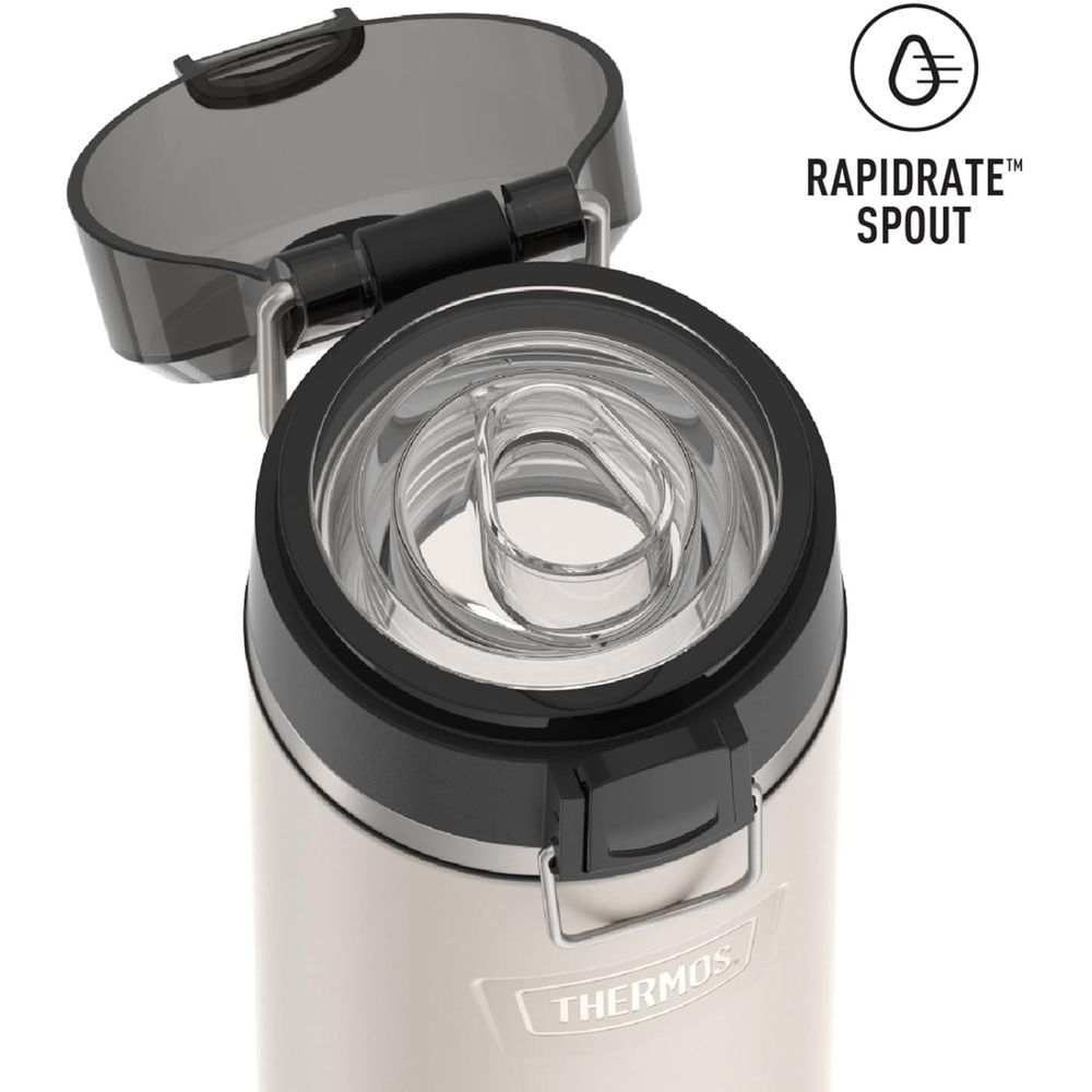 Thermos - Icon Vacuum Insulated Bottle With Spout - Sandstone - 710 ml