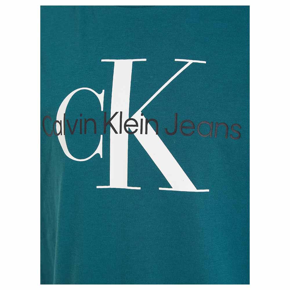 Calvin Klein - CK Monogram Short Sleeves T-Shirt - Atlantic Deep