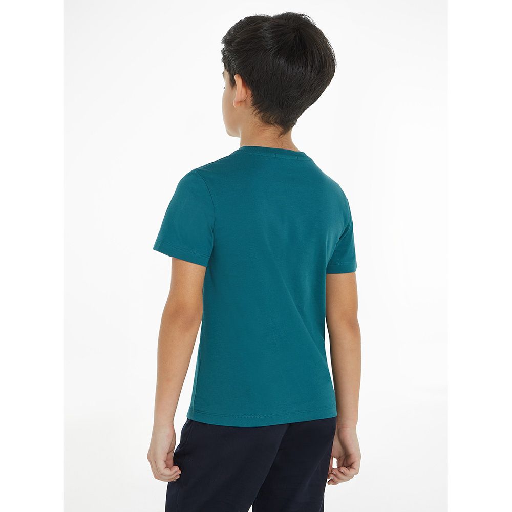 Calvin Klein - CK Monogram Short Sleeves T-Shirt - Atlantic Deep