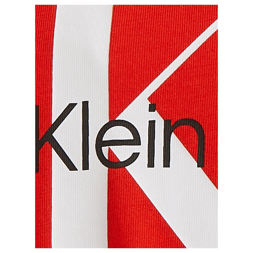 Calvin Klein - Ck Monogram Short Sleeves T-Shirt - Red