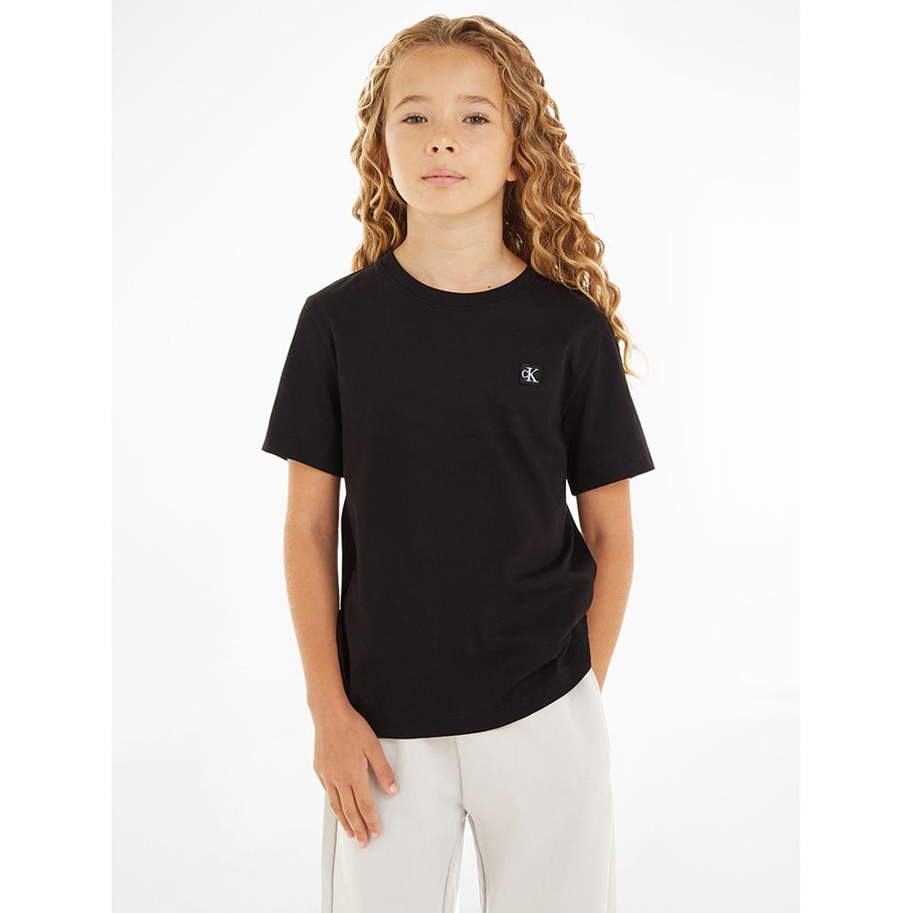 Calvin Klein - Monogram Mini Badge T-Shirt - Black