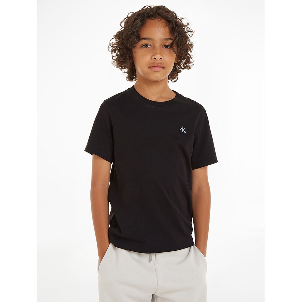 Calvin Klein - Monogram Mini Badge T-Shirt - Black