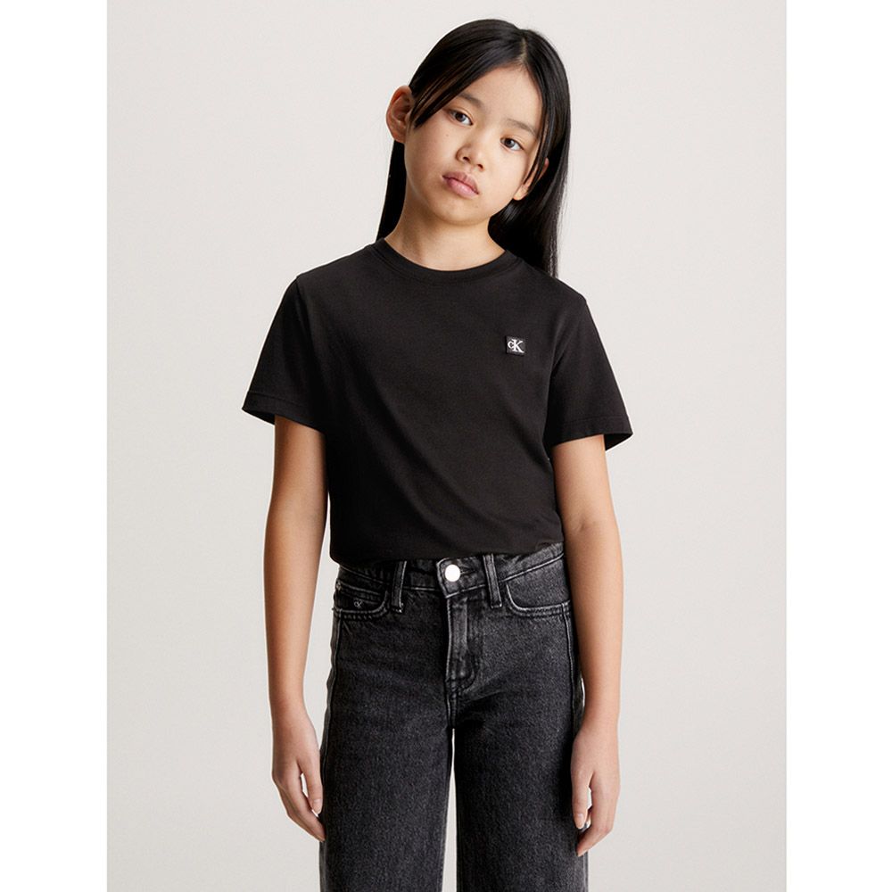 Calvin Klein - Monogram Mini Badge T-Shirt - Black