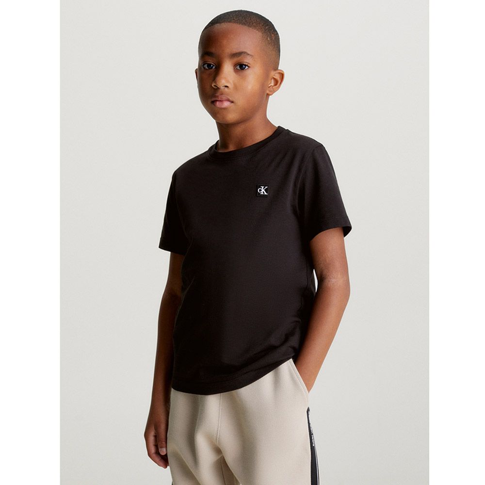 Calvin Klein - Monogram Mini Badge T-Shirt - Black