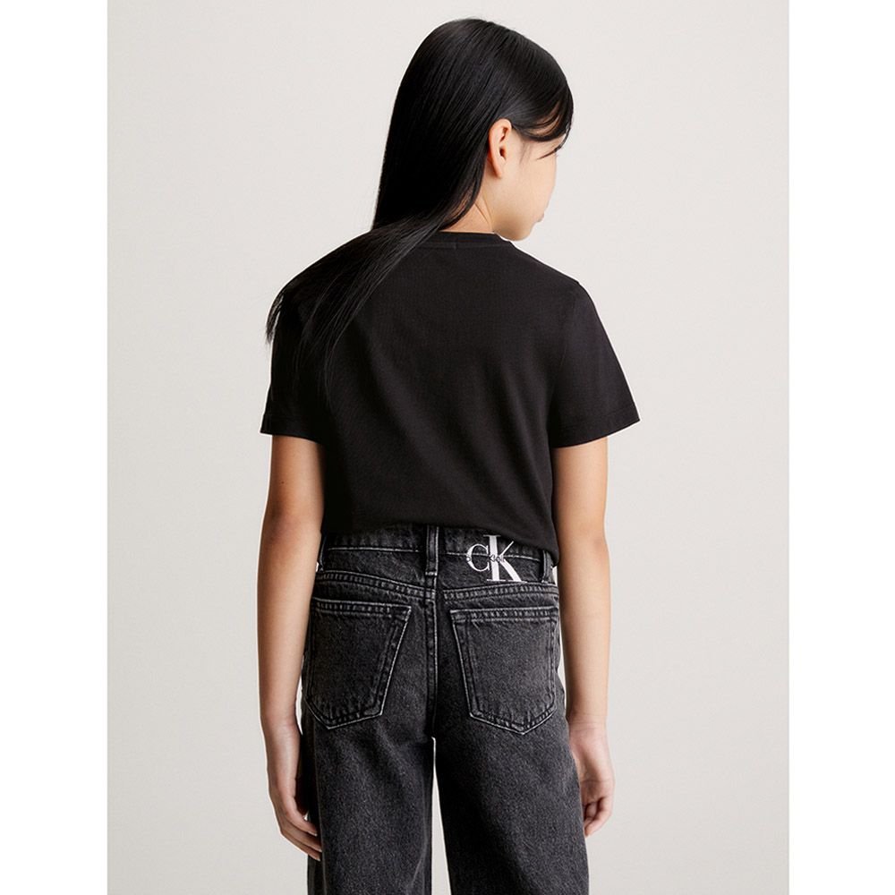 Calvin Klein - Monogram Mini Badge T-Shirt - Black