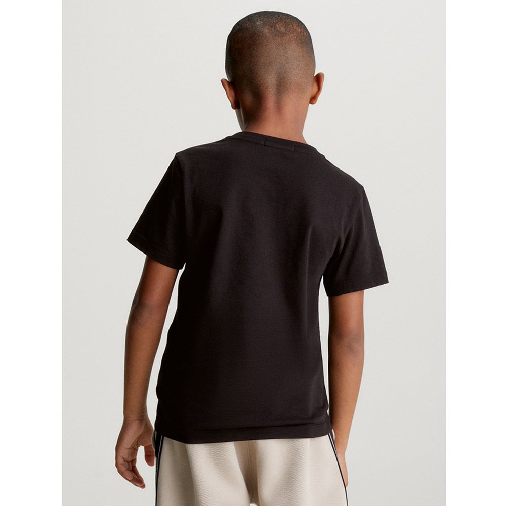 Calvin Klein - Monogram Mini Badge T-Shirt - Black