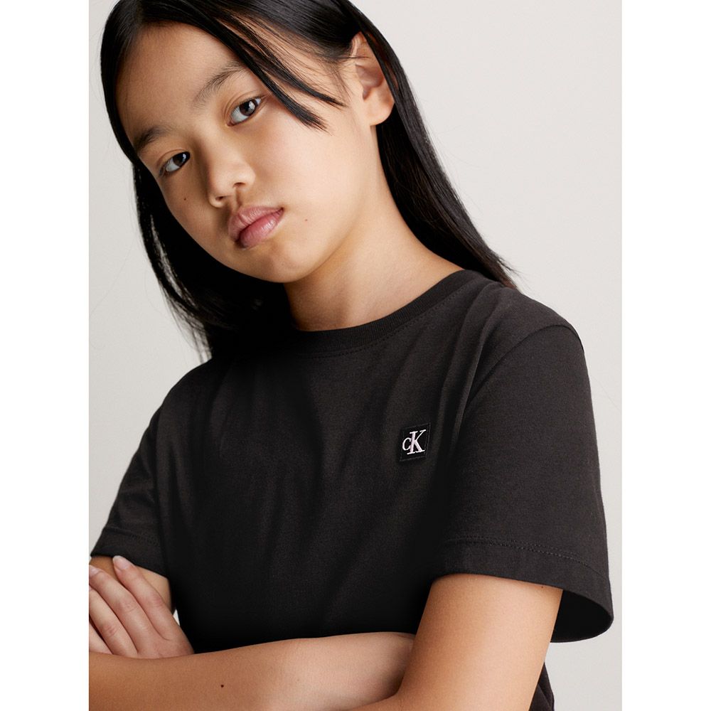 Calvin Klein - Monogram Mini Badge T-Shirt - Black