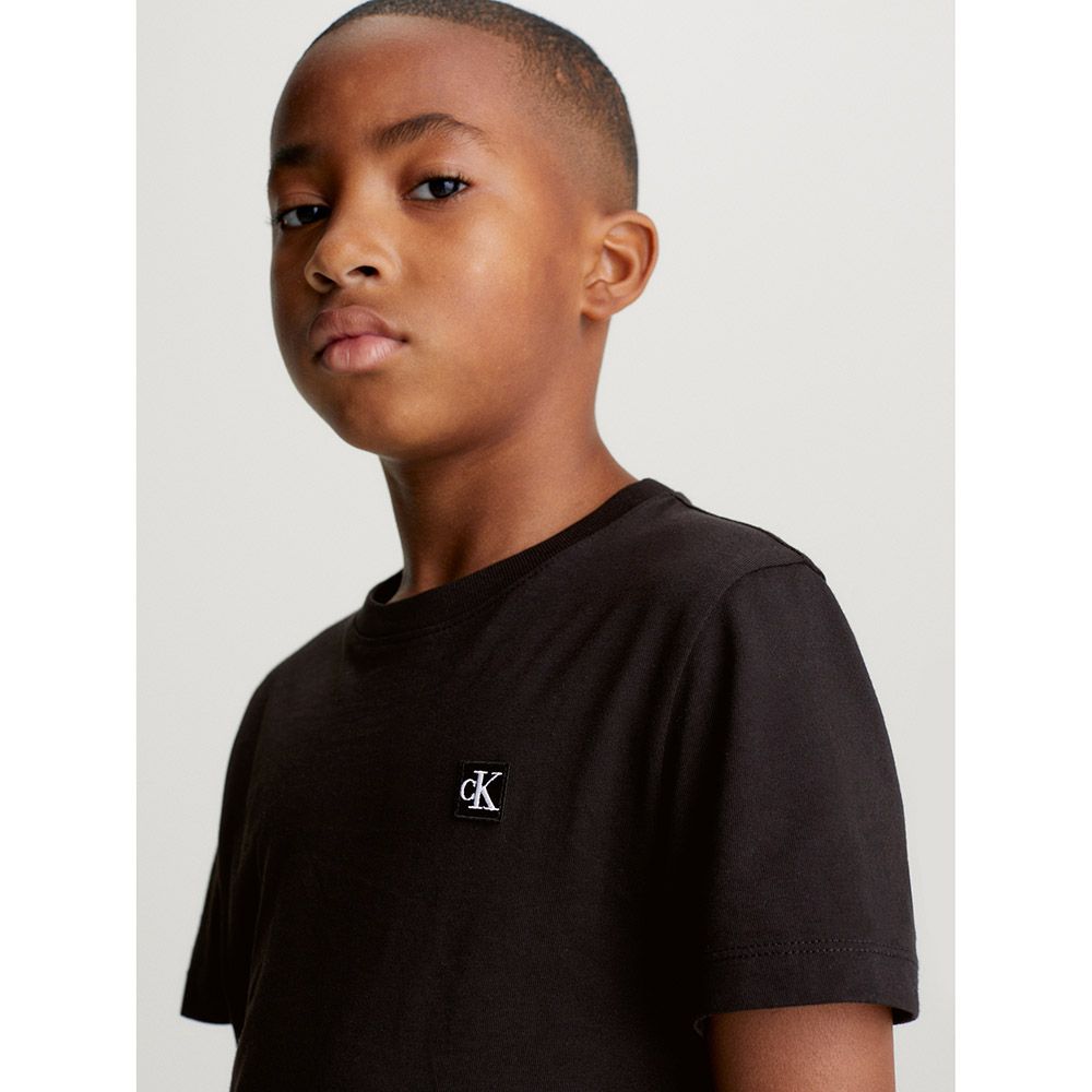 Calvin Klein - Monogram Mini Badge T-Shirt - Black