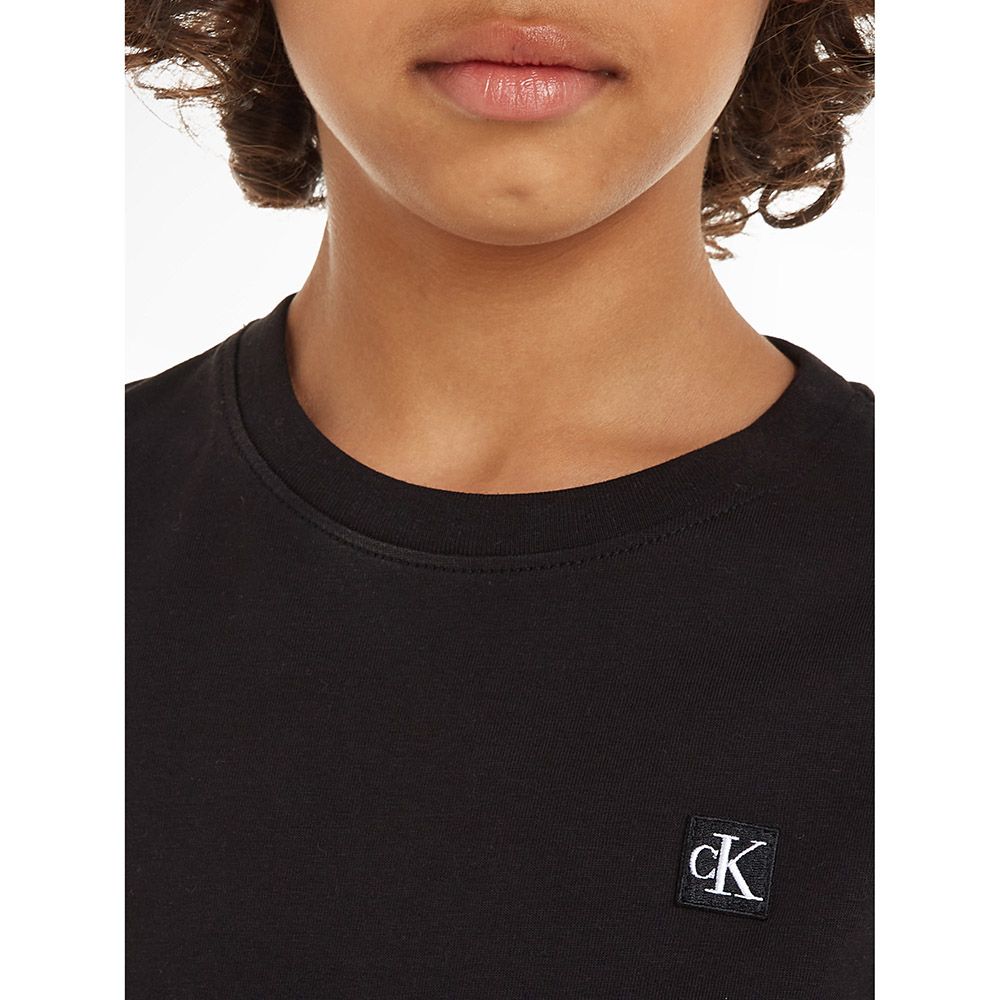 Calvin Klein - Monogram Mini Badge T-Shirt - Black