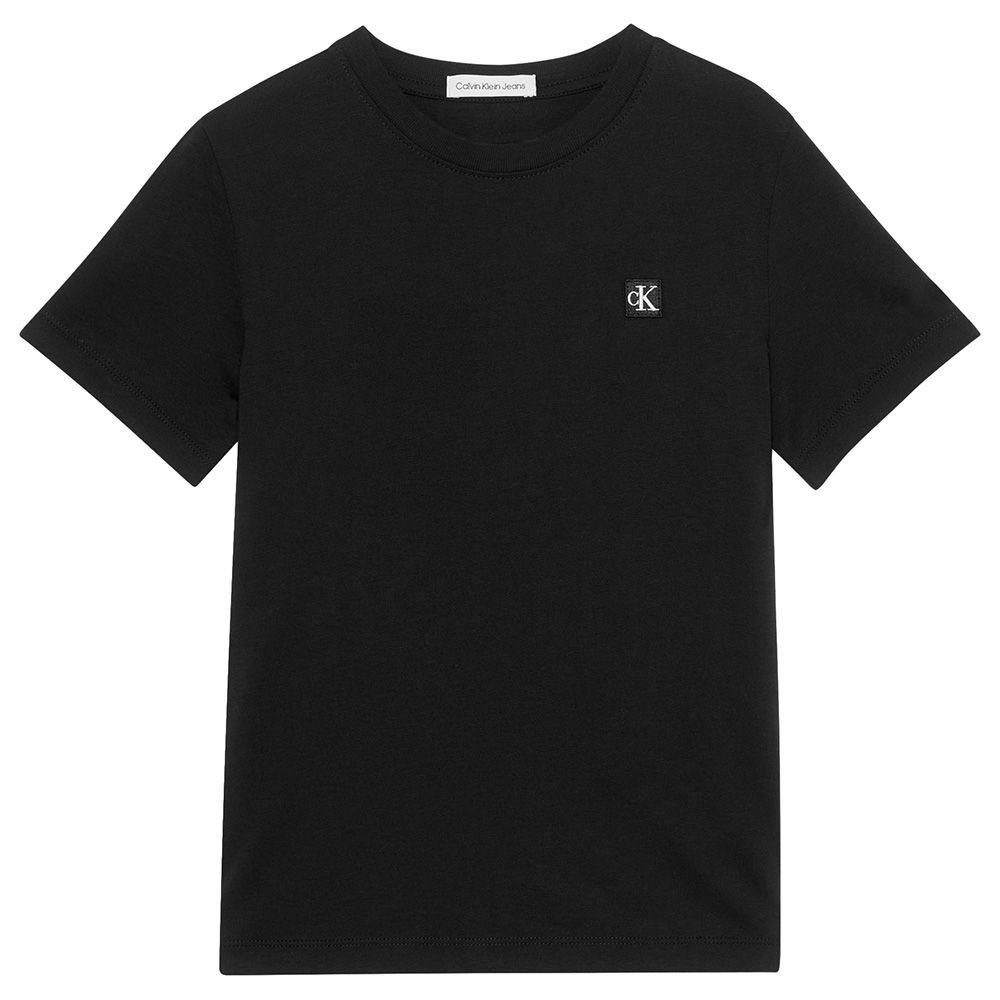 Calvin Klein - Monogram Mini Badge T-Shirt - Black