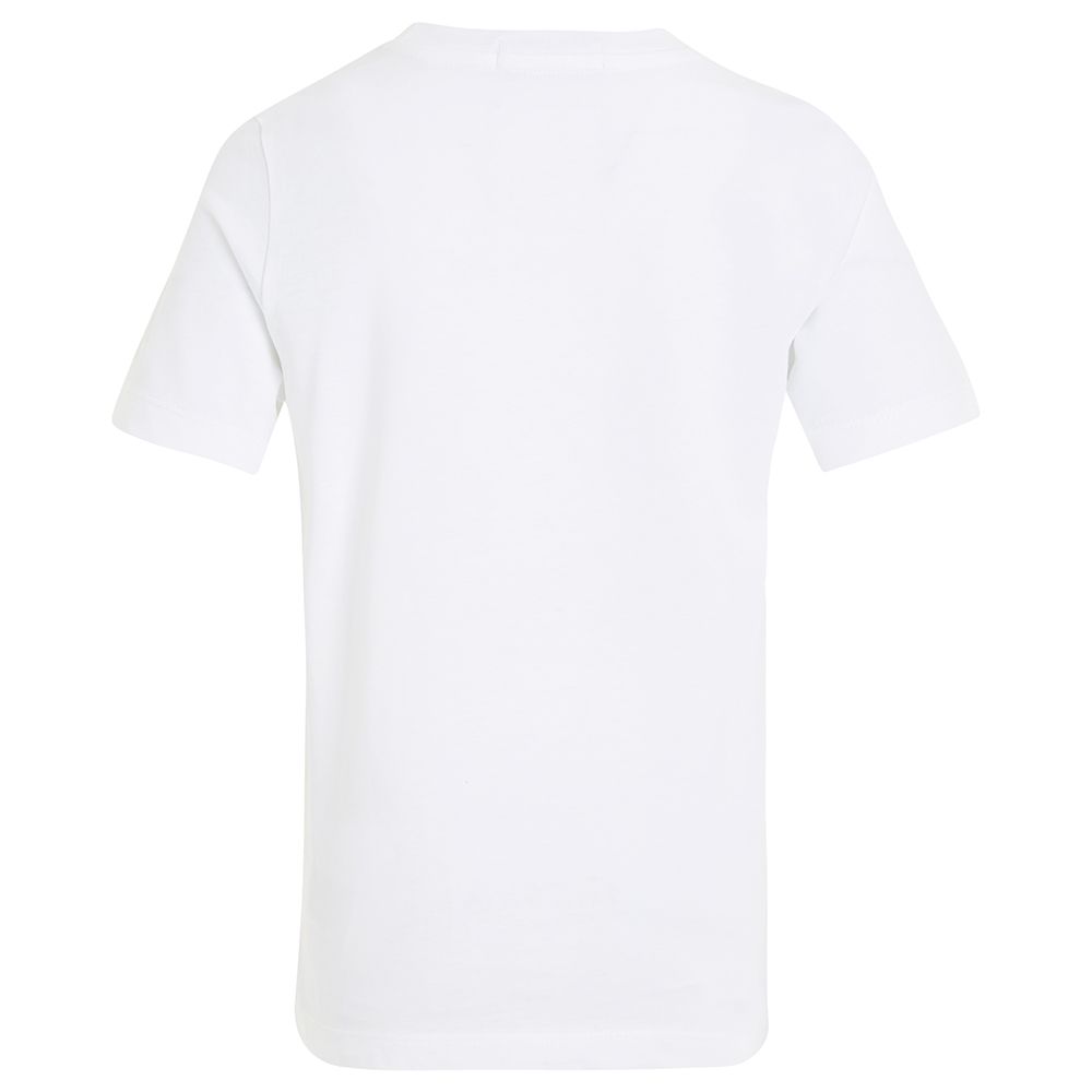 Calvin Klein - Monogram Mini Badge T-Shirt - White