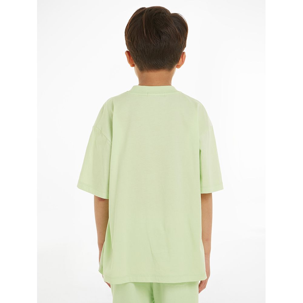 Calvin Klein - Spray Aop Short Sleeve T-Shirt - Green