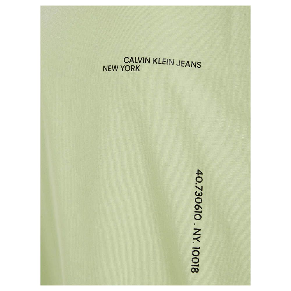 Calvin Klein - Spray Aop Short Sleeve T-Shirt - Green