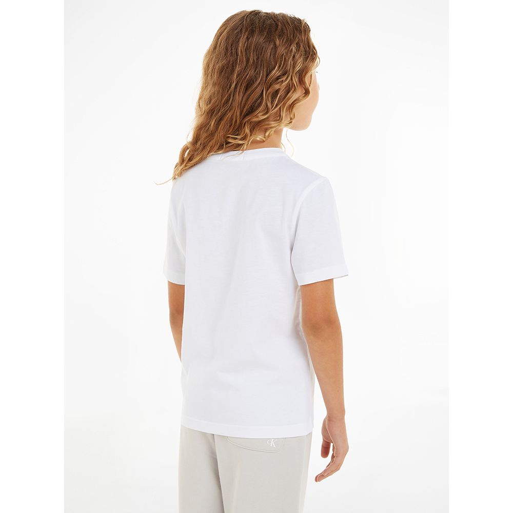 Calvin Klein - Logo Design Short Sleeves T-Shirt - White