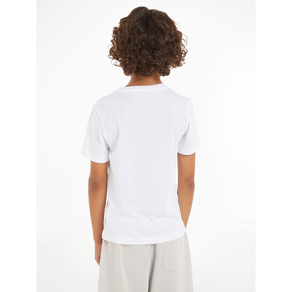 Calvin Klein - Logo Design Short Sleeves T-Shirt - White