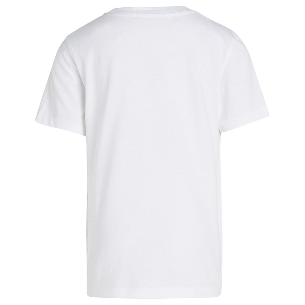 Calvin Klein - Logo Design Short Sleeves T-Shirt - White